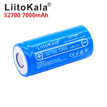 Liitokala 3.2V/7000mAh Lii-70A High Power LiFePO4 Cylindrical Battery