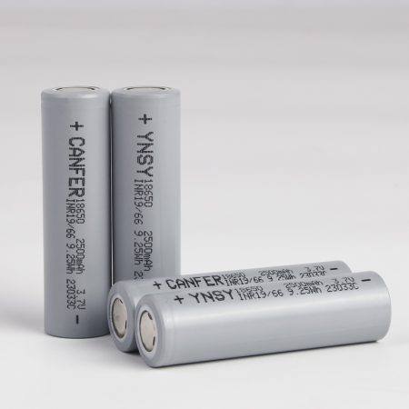 Canfer 3.7V 18650 2500mAh INR18650-2500mAh (BEC) Power Batteries