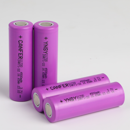 Canfer 3.7V 21700 4500mAh INR21700-4500mAh (DES) Digital Batteries