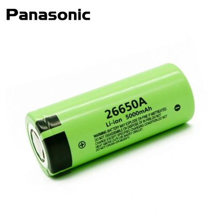 Panasonic 3.7V NCR26650A 5000mAh 5C Cylindrical Battery