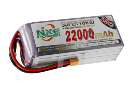 NXE22000mAh-25C-6S-22.2V Multicopter Lipo Packs Drones Battery